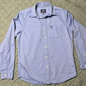 American Eagle Long Sleeve Button Up